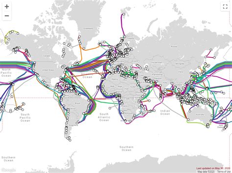 Us Internet Backbone Map 2024 - Binny Cherianne