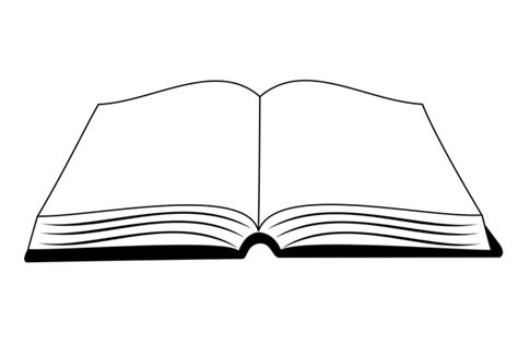 Book Clipart Black And White