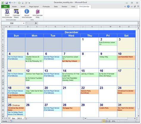 How To Create A Calendar Date Selection In Excel - Printable Online