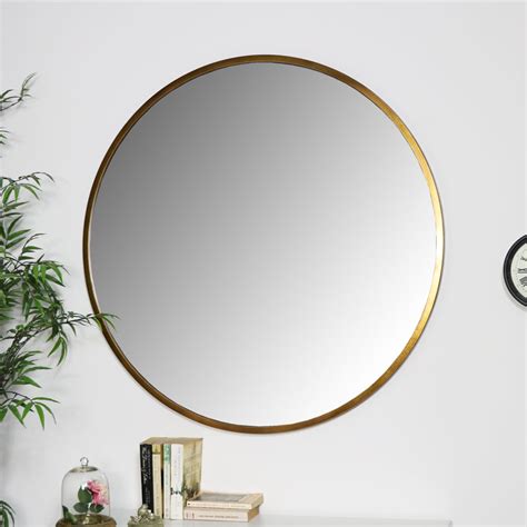 Round Mirror Gold Rim - Mirror Ideas