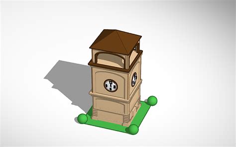 3D design Fortnite Clock Tower - Tinkercad