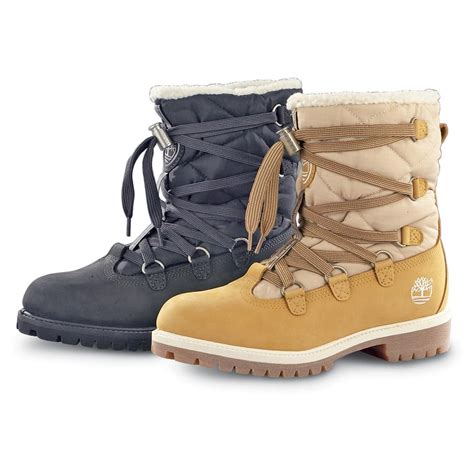 Men's Timberland® Winter Tim's Acrylic Pile Lined Boots - 94208, Winter & Snow Boots at ...