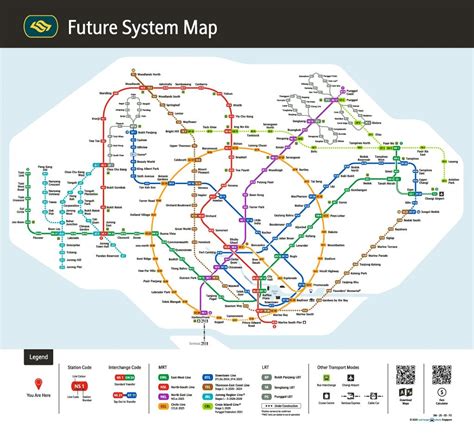 Future MRT System Map (March 2020) | Land Transport Guru