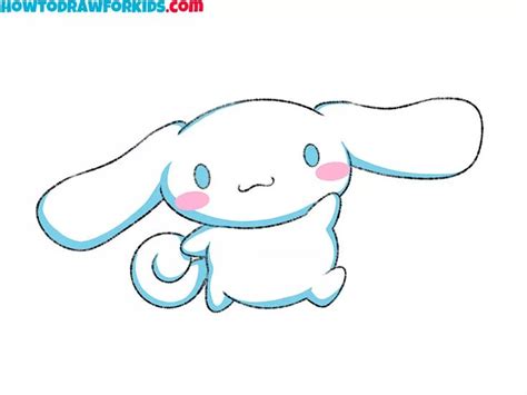 How to Draw Cinnamoroll - Easy Drawing Tutorial For Kids | Drawing tutorials for kids, Easy ...