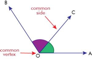 What are Adjacent Angles? (Definition, Examples) - BYJUS