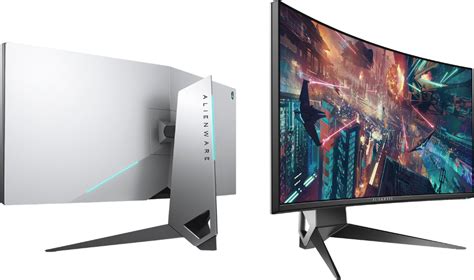 Best Buy: Alienware Geek Squad Certified Refurbished 34" IPS LED Curved UltraWide QHD G-SYNC ...