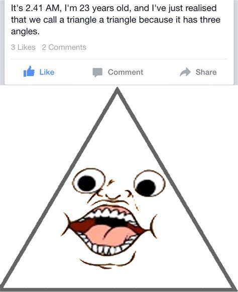 Triangle Meme Template