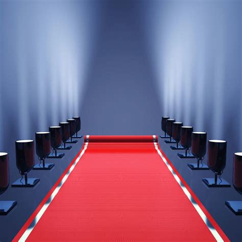 Red Carpet Hollywood Theme Party Photography Backdrops DBD-19432 - 7'W*5'H(2.2*1.5m ...