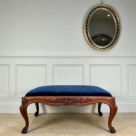 George IV Rosewood Ottoman Stool in Antique Ottomans