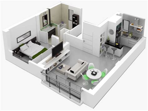 Beautiful 1 Bedroom House Floor Plans - Engineering Discoveries