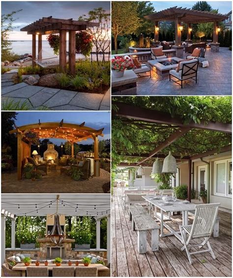 10 Wonderful Pergola Lighting Ideas