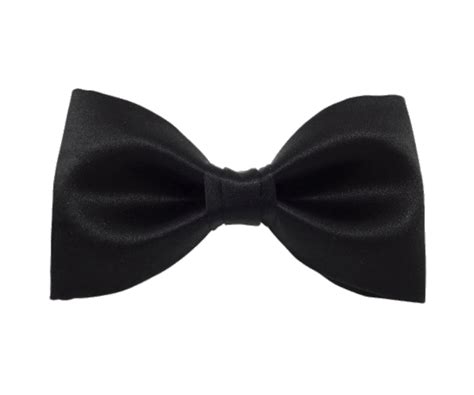 Classic Black Bow Tie transparent PNG - StickPNG