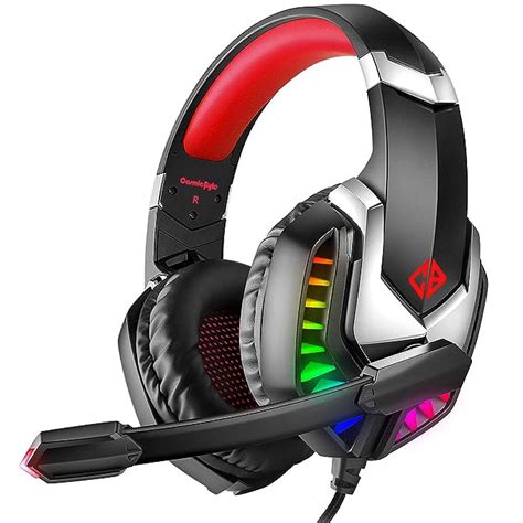 Cosmic Byte G2050 RGB 7.1 Surround Sound USB Gaming Headphone for PS5, PC with Software and Gel ...