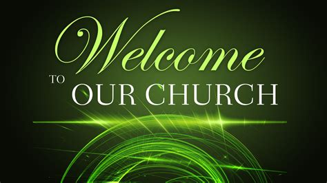 church welcome - Clip Art Library