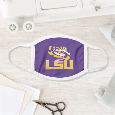 LSU Tiger Eye Face Mask | Zazzle