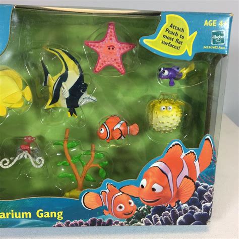 Disney Pixar Finding Nemo Aquarium Gang Toys Retired Sealed in Box Hasbro | #1977058929