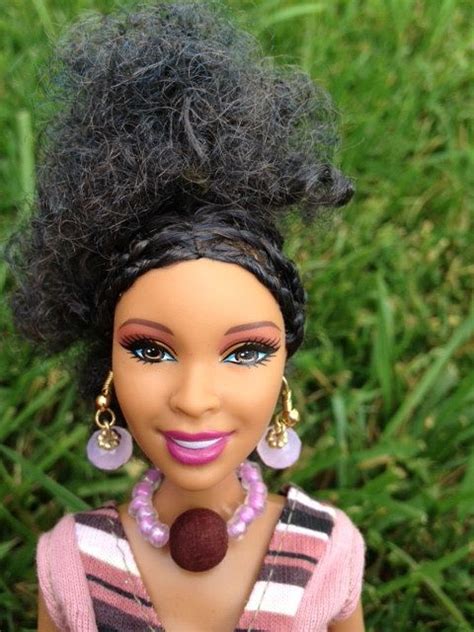 1000+ images about Black dolls barbie on Pinterest | Natural hair, Black barbie and Fashion ...