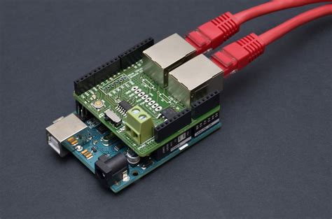 Arduino RS485 Shield (RJ45, bus-powered) from krekr on Tindie