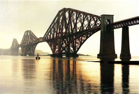 Forth Bridge - Firth of Forth – Scotland - last and greatest of the pre-suspension era ...