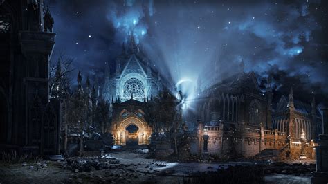 Wallpaper : 3840x2160 px, Dark Souls, Dark Souls III, Irithyll, night, video games 3840x2160 ...