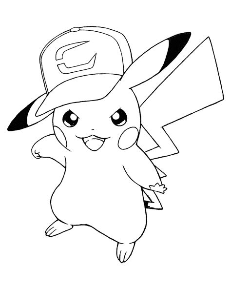 10 Free Pikachu Coloring Pages for Kids | | BestAppsForKids.com