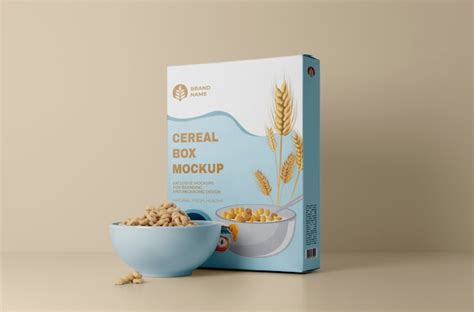 Cereal Box Mockup PSD, 51,000+ High Quality Free PSD Templates for Download