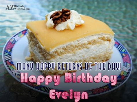 Happy Birthday Evelyn