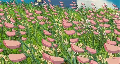 Flowers in 2023 | Howls moving castle, Studio ghibli background, Howl's moving castle aesthetic