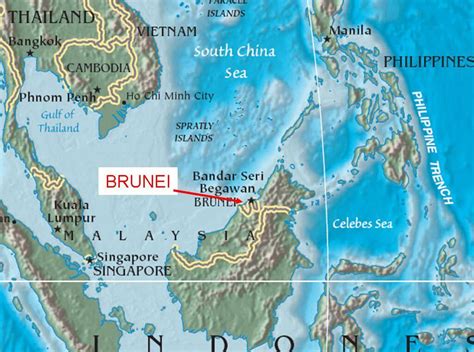 Brunei Map