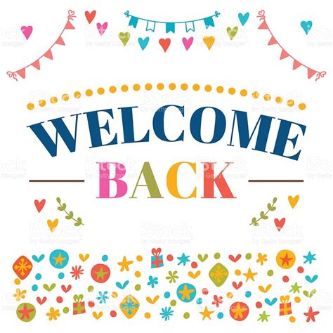 Welcome Back Sign Template Free - Printable Templates