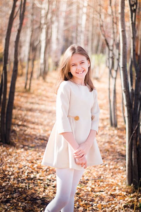 Winter flower girl dress ivory dress girl wool dress flower | Etsy