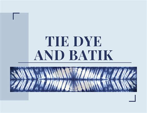 Tie Dye and Batik on Behance