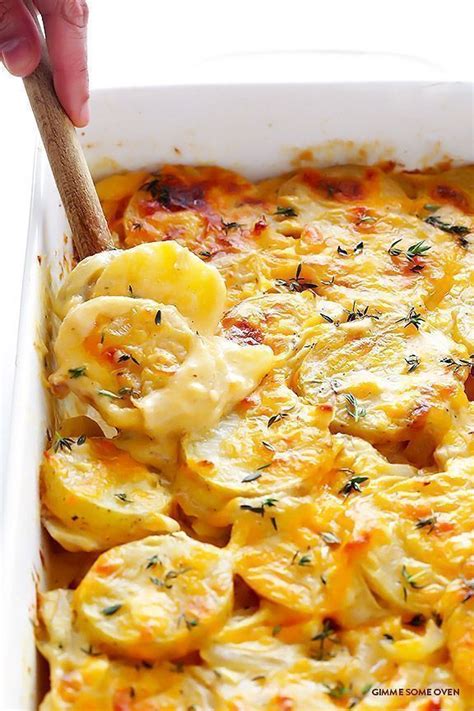 This scalloped potatoes recipe is creamy, cheesy, and irresistibly delicious. Yet it's made ...