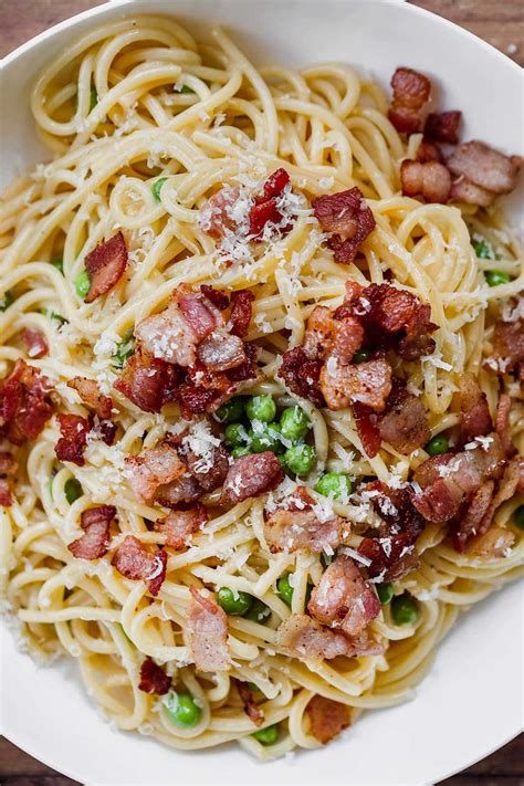 Best Creamy Bacon Carbonara Recipe | Deporecipe.co