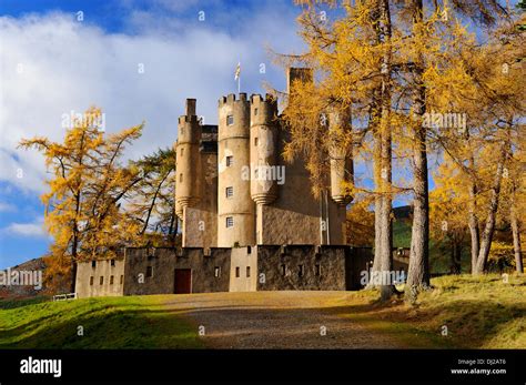 Braemar Castle, Aberdeenshire, Scotland Stock Photo - Alamy