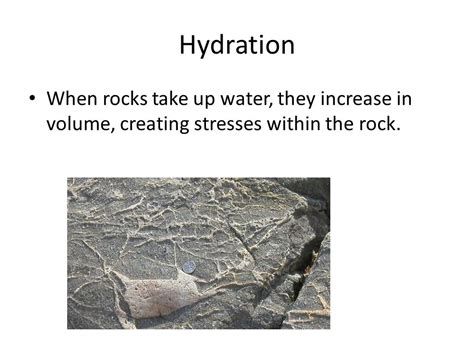 Hydration Of Rocks