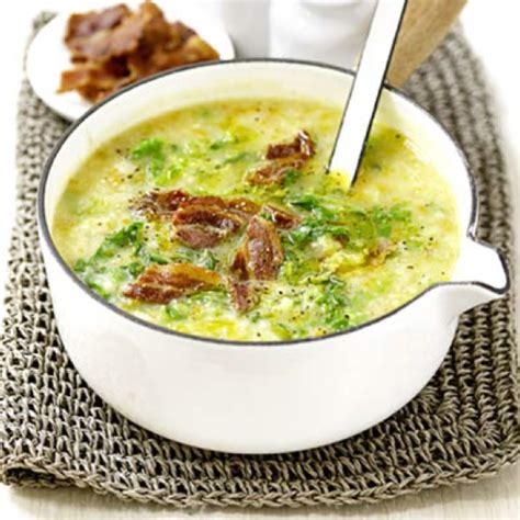 Potato, Cabbage and Bacon Soup