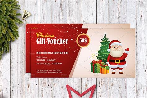 Christmas Voucher Template