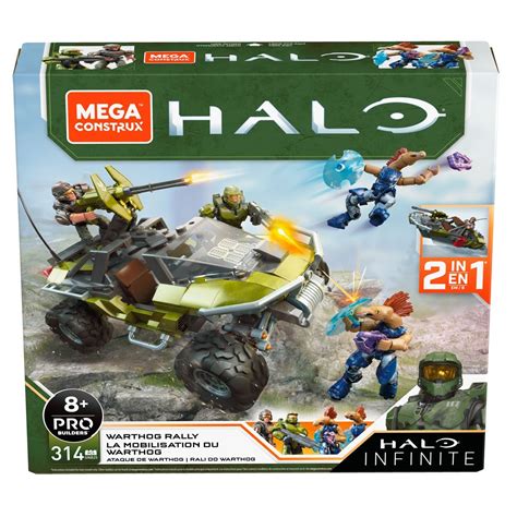 Halo Infinite Mega Construx Warthog Rally