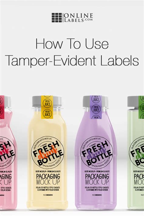 5 Popular Tamper-Proof Labels & How to Design for Them - OnlineLabels.com