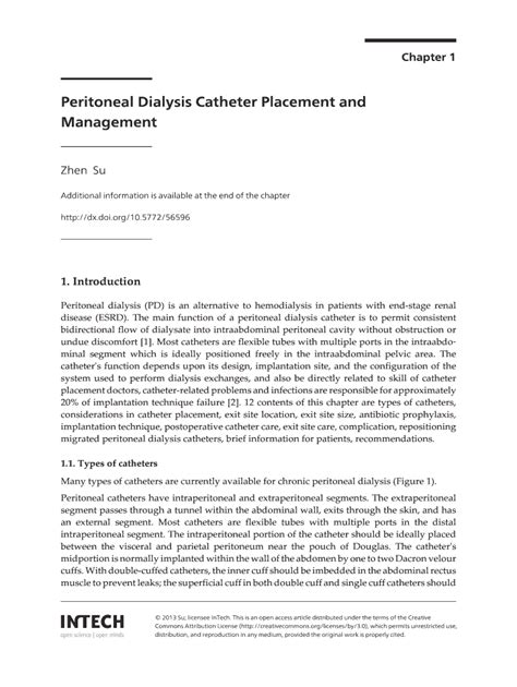 Fillable Online Peritoneal Dialysis Catheter Placement and Fax Email Print - pdfFiller