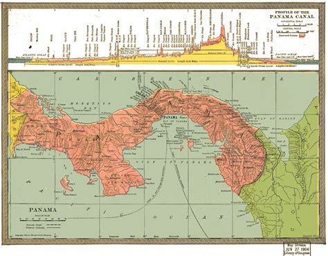 Panama Canal - Maps and Images