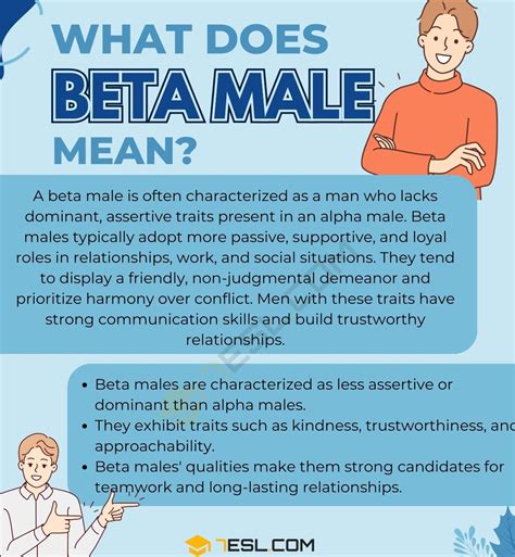 What Does "Beta Male" Mean? • 7ESL