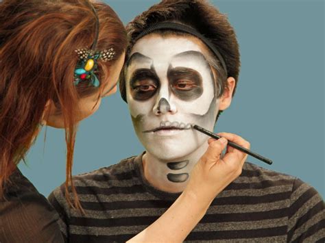 Women S Skeleton Makeup Tutorial | Saubhaya Makeup