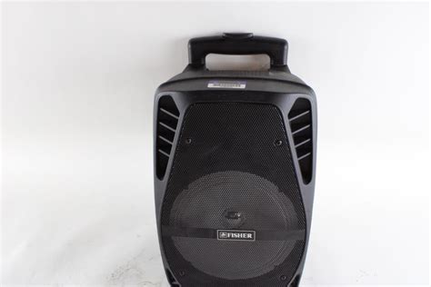 Fisher Portable Bluetooth Karaoke Speaker | Property Room