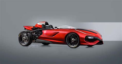 We Would Smog the German Right Out of this Ducati-Powered Concept Car by Jakusa Design - Asphalt ...