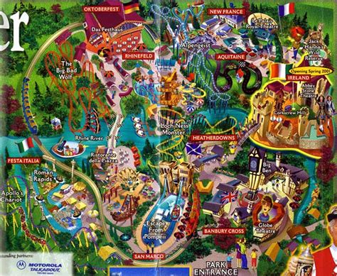 Theme Park Brochures Busch Gardens Williamsburg - Theme Park Brochures