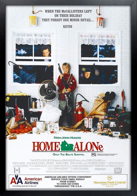 Home Alone Movie Poster Framed and Ready to Hang. - Etsy