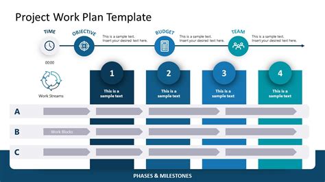 Project Work Plan Template - SlideModel