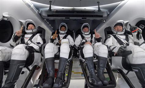 NASA SpaceX Crew-1 Astronauts Splash Down Safely After Record Space Station Mission